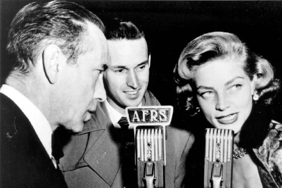 Lauren Bacall during her classic Hollywood acting career