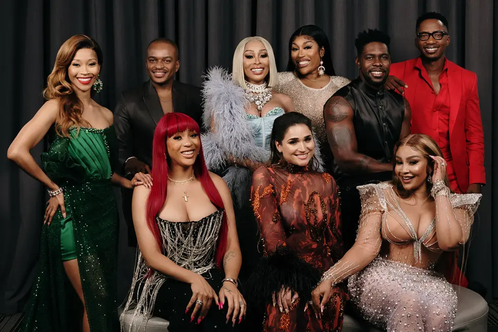 Young Famous and African cast members from the Netflix reality series