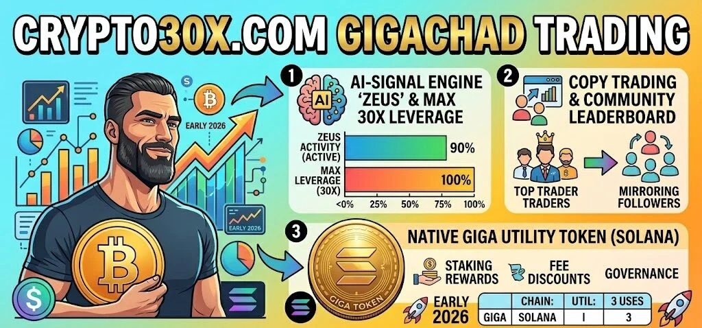 Crypto30x.com cryptocurrency trading platform and market analysis