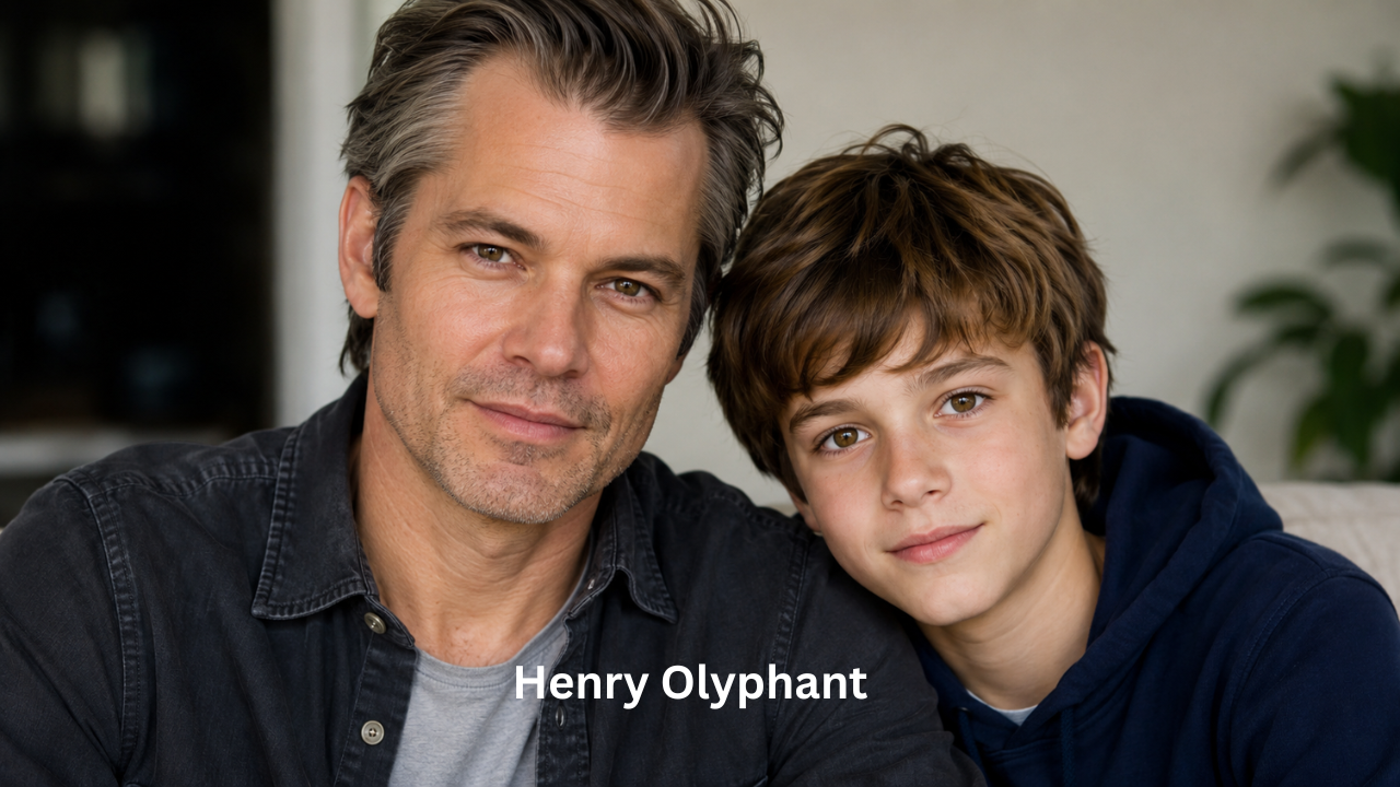 Henry Olyphant, son of actor Timothy Olyphant, known for maintaining a private life away from the public spotlight