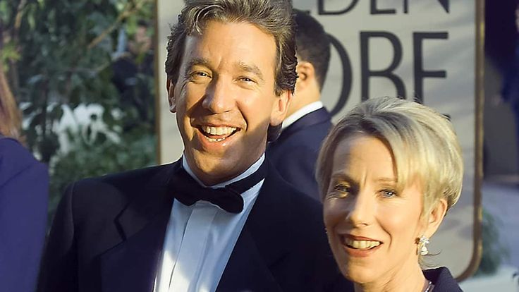 Laura Deibel with former husband Tim Allen during the early years of their marriage