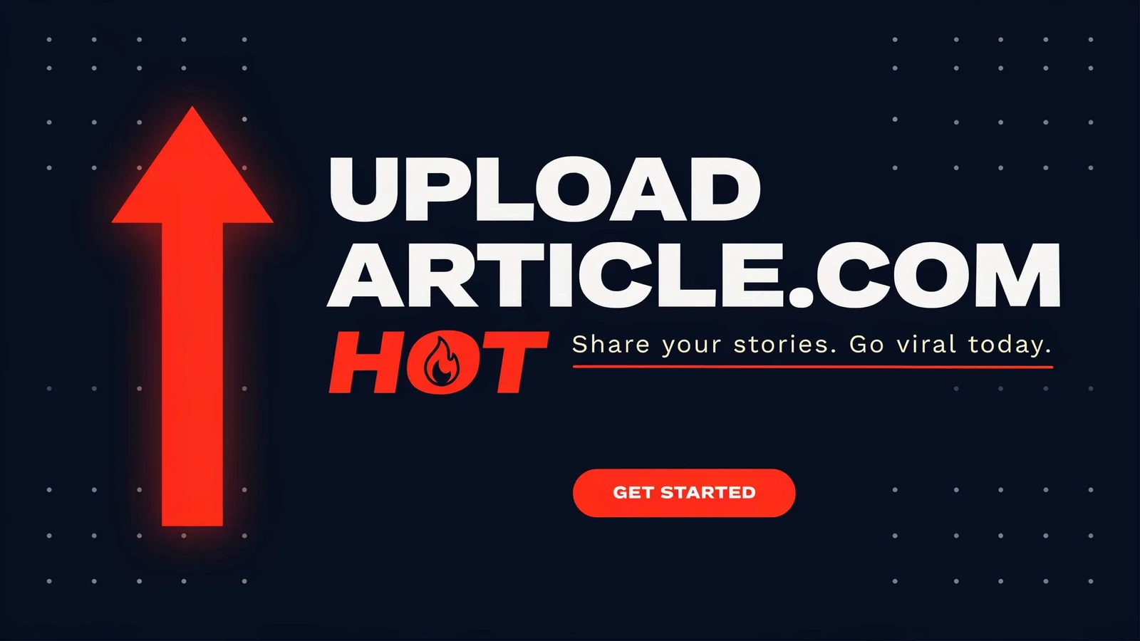UploadArticle online article publishing platform displaying content submission and publishing features